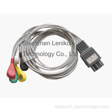 E2157 Colin 3 Leads Snap Lead cable
